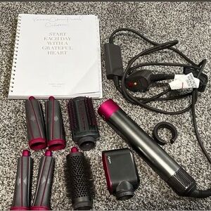 Dyson Black and Pink Hair Styling Kit